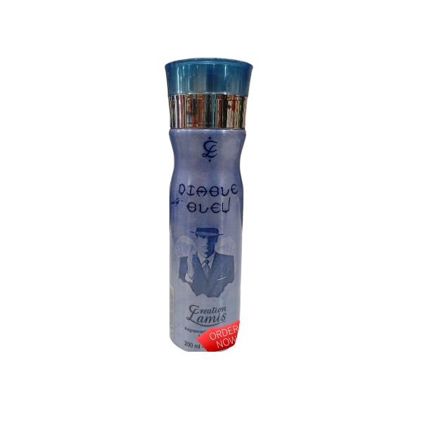 International UAE product Body Spray Creation Lamis Diable Blue used for male – 200 ml