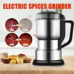 Multifunctional Electric Stainless Steel Food Grinder 1500W – High-Power Spice, Coffee Bean, Nut & Grain Grinder Machine (Model: 8200)