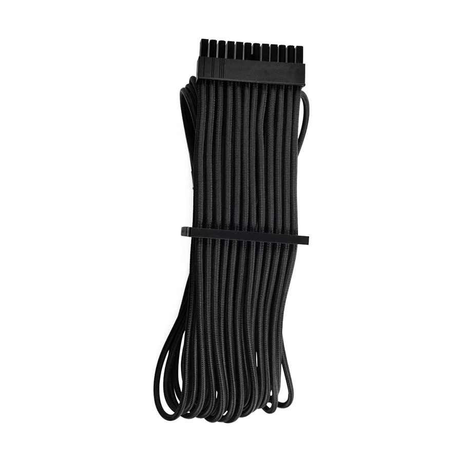 Corsair Premium Individually Sleeved 24-Pin Gen 4 PSU Cable Black