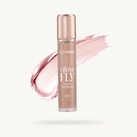 Mars Glow Fly Liquid Highlighter - Winged Rose (China)