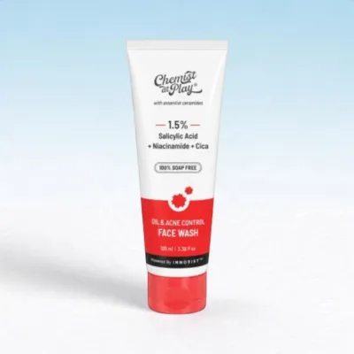 Innovist Chemist at Play  Oil & Acne Control Face Wash 100ml (India)
