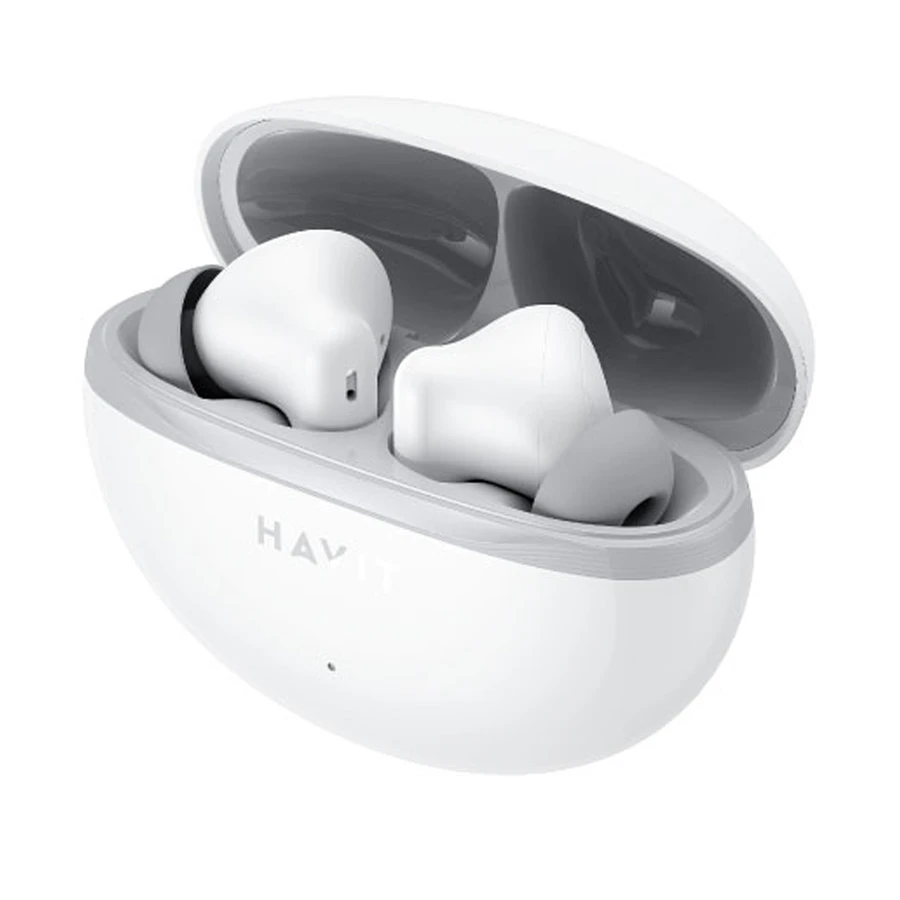 Havit TW986 White TWS Bluetooth Earbuds