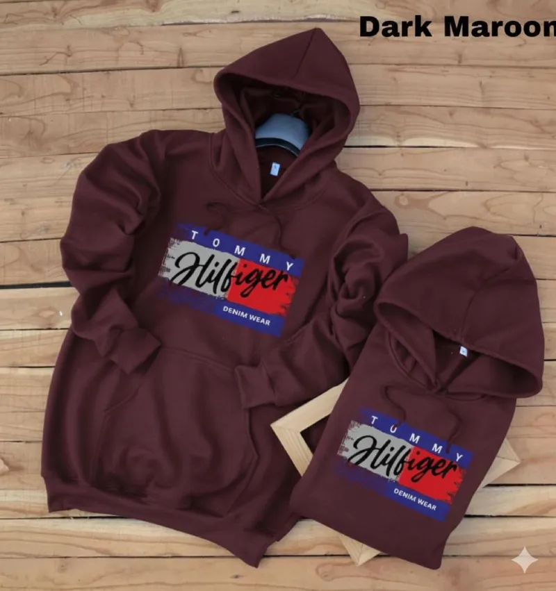 Men's Cotton Winter Hoodie, 300 GSM, Full Sleeve, 6 Colours