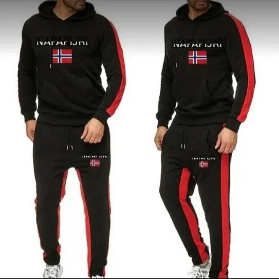 CVC Cotton Hoodie Jacket and Trouser Set, 300 GSM, 6 Colours