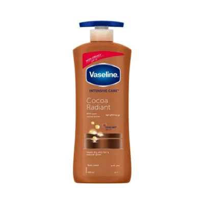 Vaseline Intensive Care Cocoa Radiant Body Lotion 400ml (Saudi Arabia)