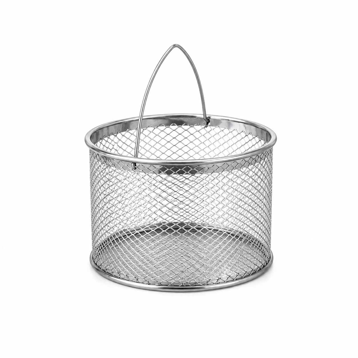 2L Stainless Steel Deep Fryer Pot with Basket & Thermometer – Non-Stick Oil Filter Deep Fryer for French Fries, Chicken, and Snacks