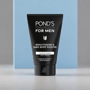 Pond's for Men Brightening & Dark Spot Fighter Gentle Scrub 100g