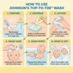 Johnson's Top To Toe Hair & Body Baby Bath 100ml (Malaysia)