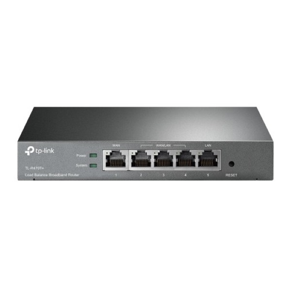 TP-Link TL-R470T+ 5-Port Multi Wan Load Balance Broadband Router