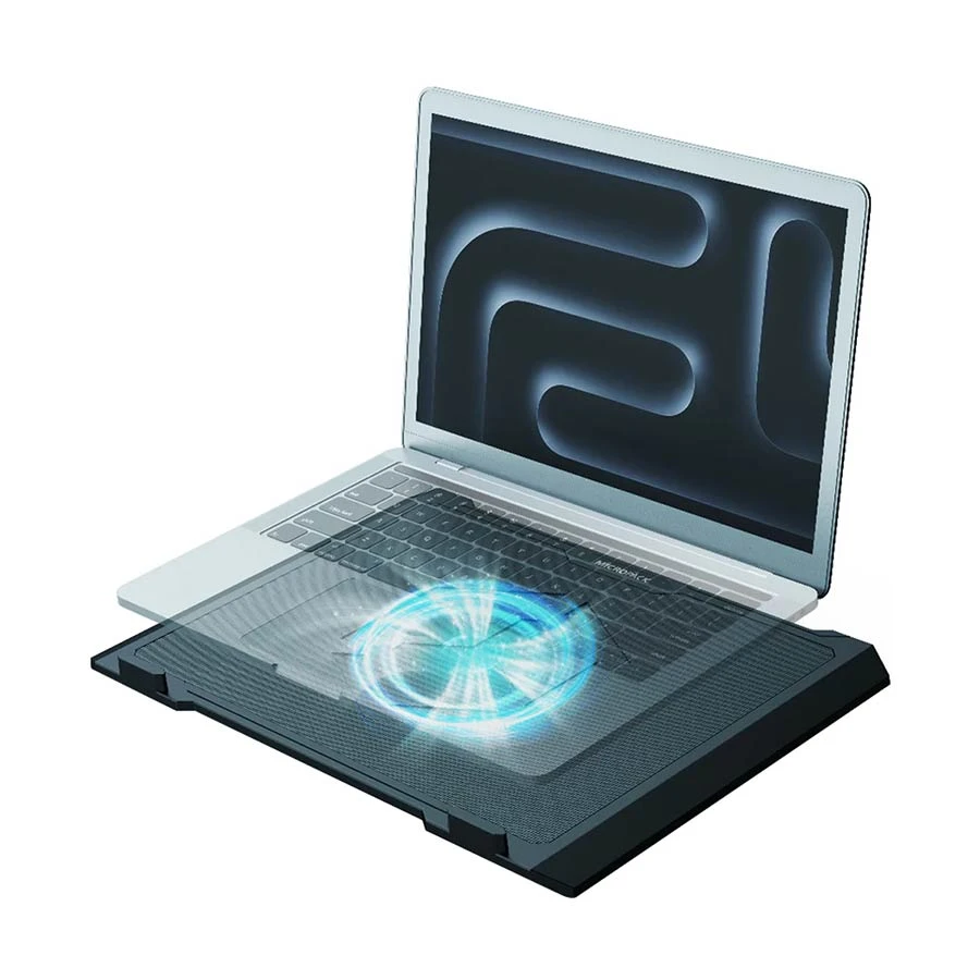Micropack MLC-002 Black 15.6 Inch Laptop Cooler