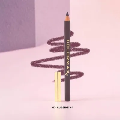 Colormax Satin Glide Long Lasting Lip Liner Pencil – 03 Aubergine (Germany)