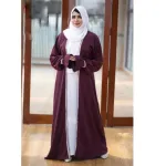 Borka Set with Koti Inner and Hijab