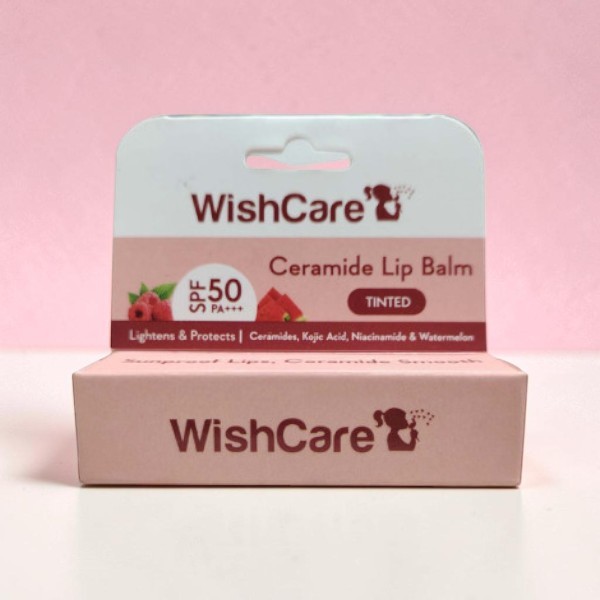 Wishcare Ceramide Tinted Lip Balm SPF50 5g (India)