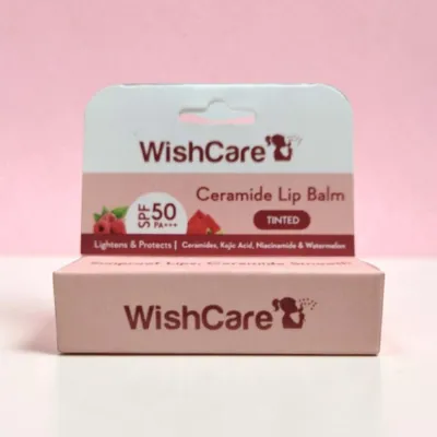 Wishcare Ceramide Tinted Lip Balm SPF50 5g (India)