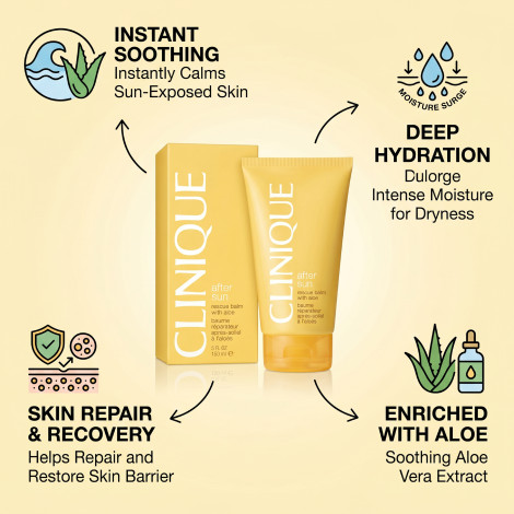 Clinique After Sun Rescue Balm With Aloe 150ml (Belgium)