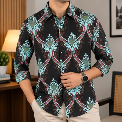 China Dubi Cotton Men's Shirt