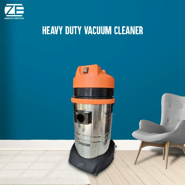 Industrial Heavy Duty Wet & Dry Vacuum Cleaner - Luotian LT-401, 2400W 40Liters