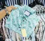 Men's Half Sleeve Print Shirt in Pure Cotton, Slim Fit, 6 Colours