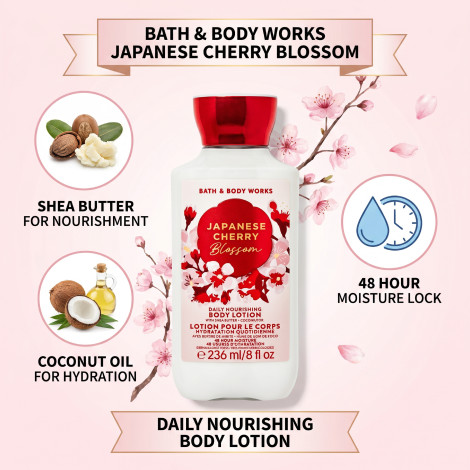 Bath & Body Works Japanese Cherry Blossom Body Lotion 236 ml (USA)