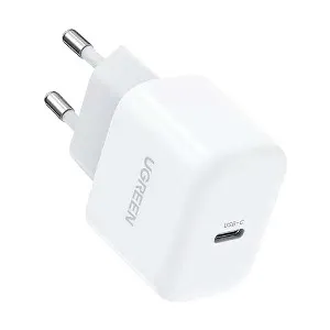 Ugreen Nexode Mini CD318 USB-C 20W GaN White Charger
