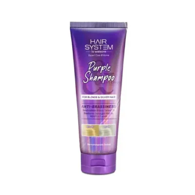Watsons Hair system Anti Brassiness Purple Shampoo 250ml (Thailand)