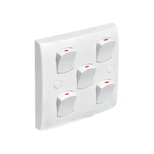 Super Star Slim 5 Gang Switch