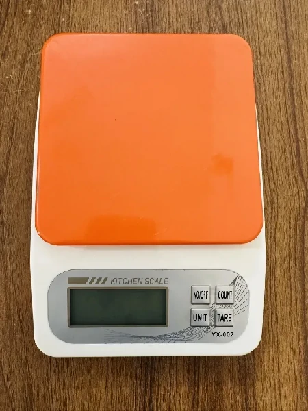 Electronic Kitchen Scale (5kg /1gram) – Orange Color