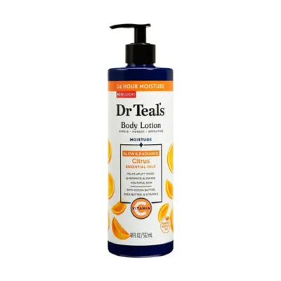 Dr Teal’s Moisture + Glow & Radiance Vitamin C Body Lotion 532ml (USA)
