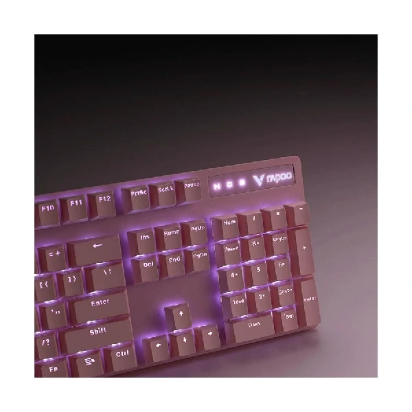 Rapoo V500PRO Backlit Wired Pink Mechanical Gaming Keyboard