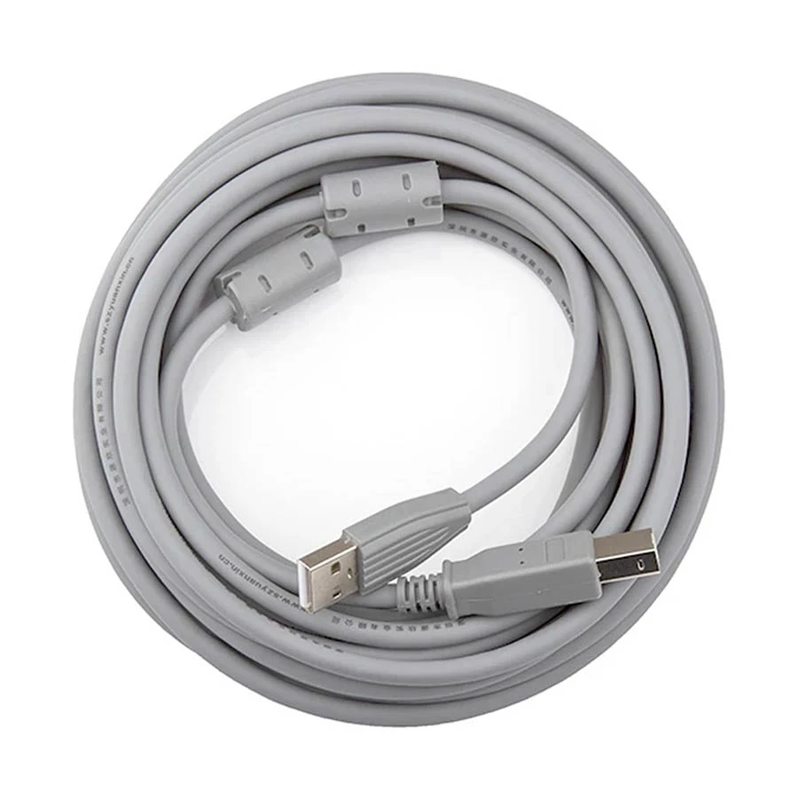 Yuanxin YUX-004 USB Type-A to Type-B Printer Cable 3 Meter Gray