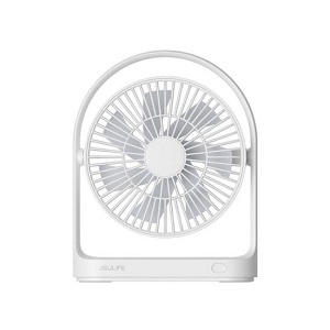 JISULIFE FA19A DC Fan, Power Bank Or Solar (Without Battery)