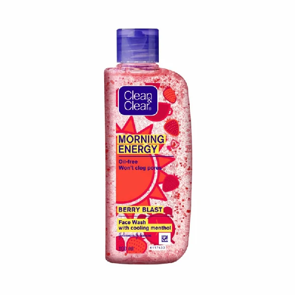 Clean & Clear Morning Energy Berry Blast Face Wash (100ml)