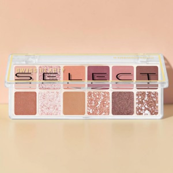 Swiss Beauty Select 12 Eyeshadow Palette – 01 Slow Days (China)