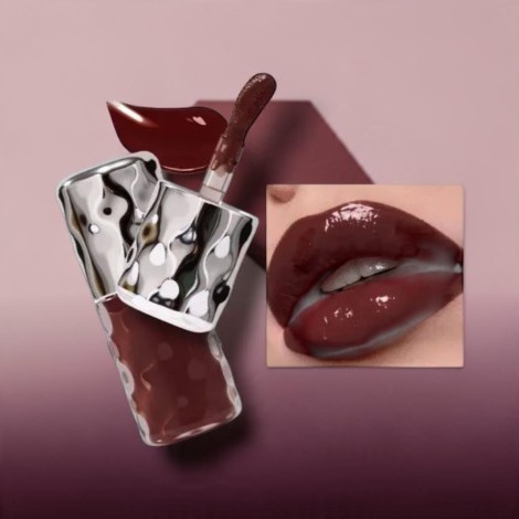 Beauty Glazed Volume Plumping Lip Gloss - 101 Espresso