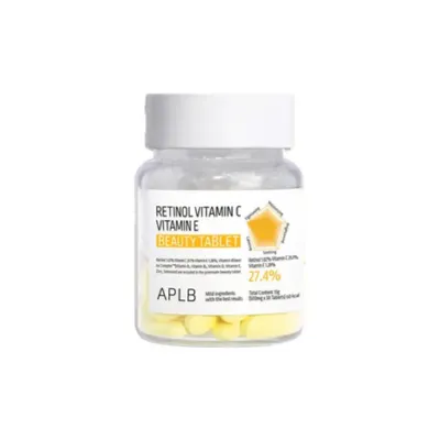 APLB Retinol Vitamin C Vitamin E Beauty Tablet 30 Tablets (Korea)