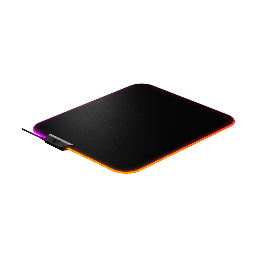 SteelSeries QcK Prism Cloth RGB M Black Gaming Mouse Pad
