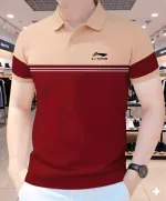 Men's Half Sleeve Polo Shirt, 200 GSM Cotton, Chest 38 to 42 Inch