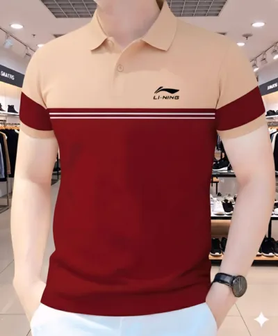 Men's Half Sleeve Polo Shirt, 200 GSM Cotton, Chest 38 to 42 Inch