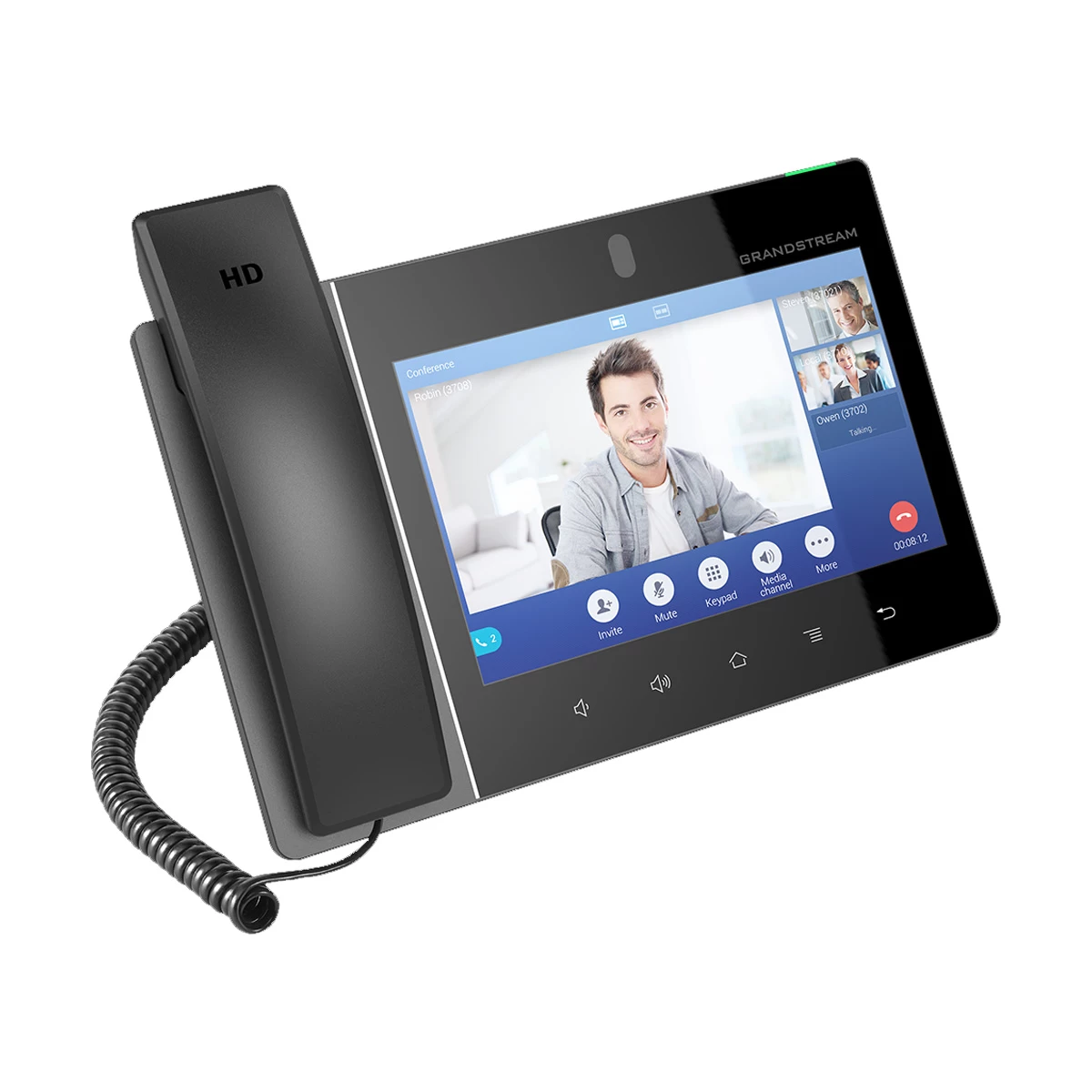 Grandstream GXV3380 16-Line Android IP Video Phone without Adapter