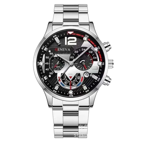 Men’s Calendar Luminous Business Clock Casual Wristwatch