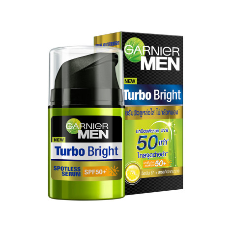Garnier Men Turbo Bright Spotless Serum SPF50+ 40ml (Indonesia)