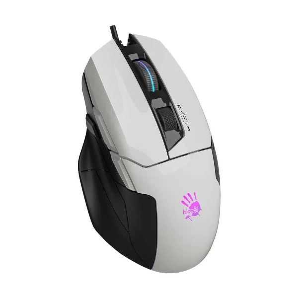 A4TECH Bloody W70 Max RGB White Gaming Mouse