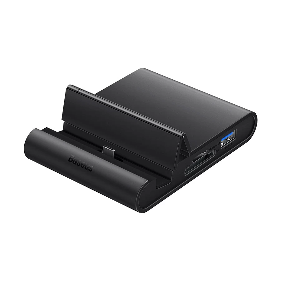 Baseus WKMD000001 Type-C to HDMI, USB 3.0, USB 2.0, SD & TF Hub Gray