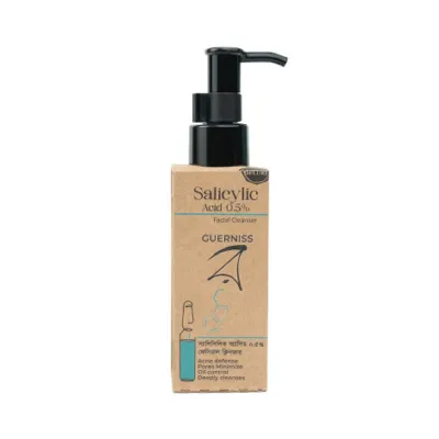 Guerniss Raw Salicylic Acid 0.5% Facial Cleanser 100ml (Bangladesh)