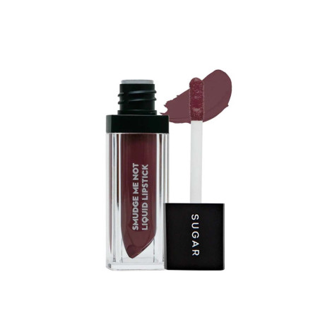Sugar Cosmetics New Smudge Me Not Liquid Lipstick - 11 Greige Rage (India)