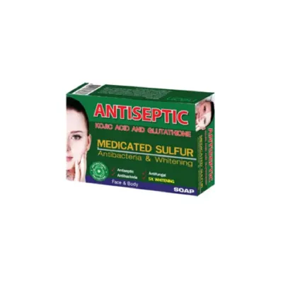 Neon Antiseptic Medicated Sulfur Antibacteria and Whitening Soap 135g (Thailand)