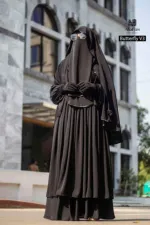 Samia Borka Full Set with Hijab and Niqab, Body 36 to 46