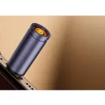 USB-C Mini Flameless Lighter – Tungsten Wire, Blow-to-Ignite, Windproof