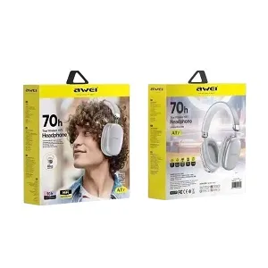 Awei At7 Wireless Hi-Fi Headphone (Multi-Colour)