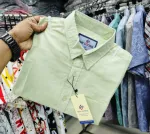 Men's Slim Fit Solid Oxford Shirt with Cup Buttons, 6 Colours